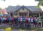 Lewat Gowes Kapolres Lombok Utara Jaga Kebugaran