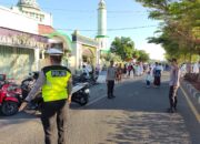 Perayaan Idul Adha 1445 H, Polres Sumbawa Dan Polsek Jajaran Lakukan Pengamanan