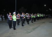 Jamin Rasa Aman Malam Idul Adha Polres Sumbawa Barat Turunkan 230 Personel Gabungan Polres, Kodim 1628 Sumbawa Barat, Sat Pol PP, dan Dinas Perhubungan Kabupaten Sumbawa Barat