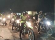 Kapolsek Brang Rea Pimpin Apel Pengamanan dan Patroli Blue Light