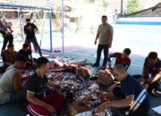 Hari Raya Idul Adha, Polres Sumbawa Berkurban 18 Ekor Sapi Dan 3 Ekor Kambing