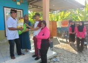 Kapolsek Jereweh Lakukan Anjangsana ke Purnawirawan Polri, Peringati HUT Bhayangkara ke-78 Tahun 2024