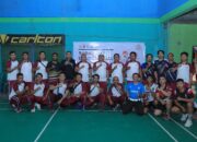 Wakapolres Sumbawa Barat Buka Pertandingan Bulu Tangkis dalam Rangka Memeriahkan Hari Bhayangkara ke-78