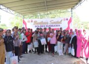 Hari Bhayangkara Ke-78, Polres Sumbawa Dan Jajaran Ikut Gelar Baksos dan Bansos Serentak di Seluruh Indonesia