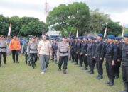 Siapkan Pengamanan Event MXGP, Polda NTB Pimpin Apel Gelar Pasukan