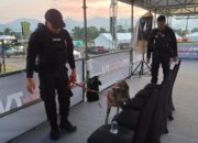 Sterilisasi Sirkuit MXGP, Polda NTB Turunkan Anjing Pelacak K9