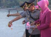 Polres Sumbawa Barat Gelar Upacara Tabur Bunga