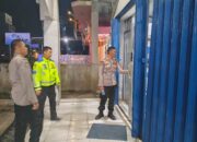 Patroli Rutin Polres Loteng Sambang Obyek Vital Jaga Kamtibmas