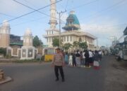 Polres Loteng Dan Polsek Jajaran Amankan Ibadah Sholat Idul Adha.