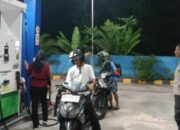 Jaga Kondusifitas Wilayah, Polsek Poto Tano Tingkatkan Patroli Malam