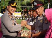 Kapolres Lombok Barat Pimpin Upacara Kenaikan Pangkat, Tekankan Pentingnya Kekompakan Hadapi Tantangan