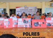 Polres Loteng Amankan 891, 12 Gram Sabu Dan 14 Tersangka Selama Operasi Antik Rinjani 2024.