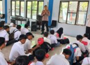 Polsek Batukliang Sosialisasikan Bahaya Perundungan Dan Penyalahgunaan Narkoba Di Kalangan Pelajar.