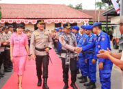 AKBP I Komang Sarjana Resmi Pimpin Polres Lombok Barat, Parade Meriah Warnai Sertijab