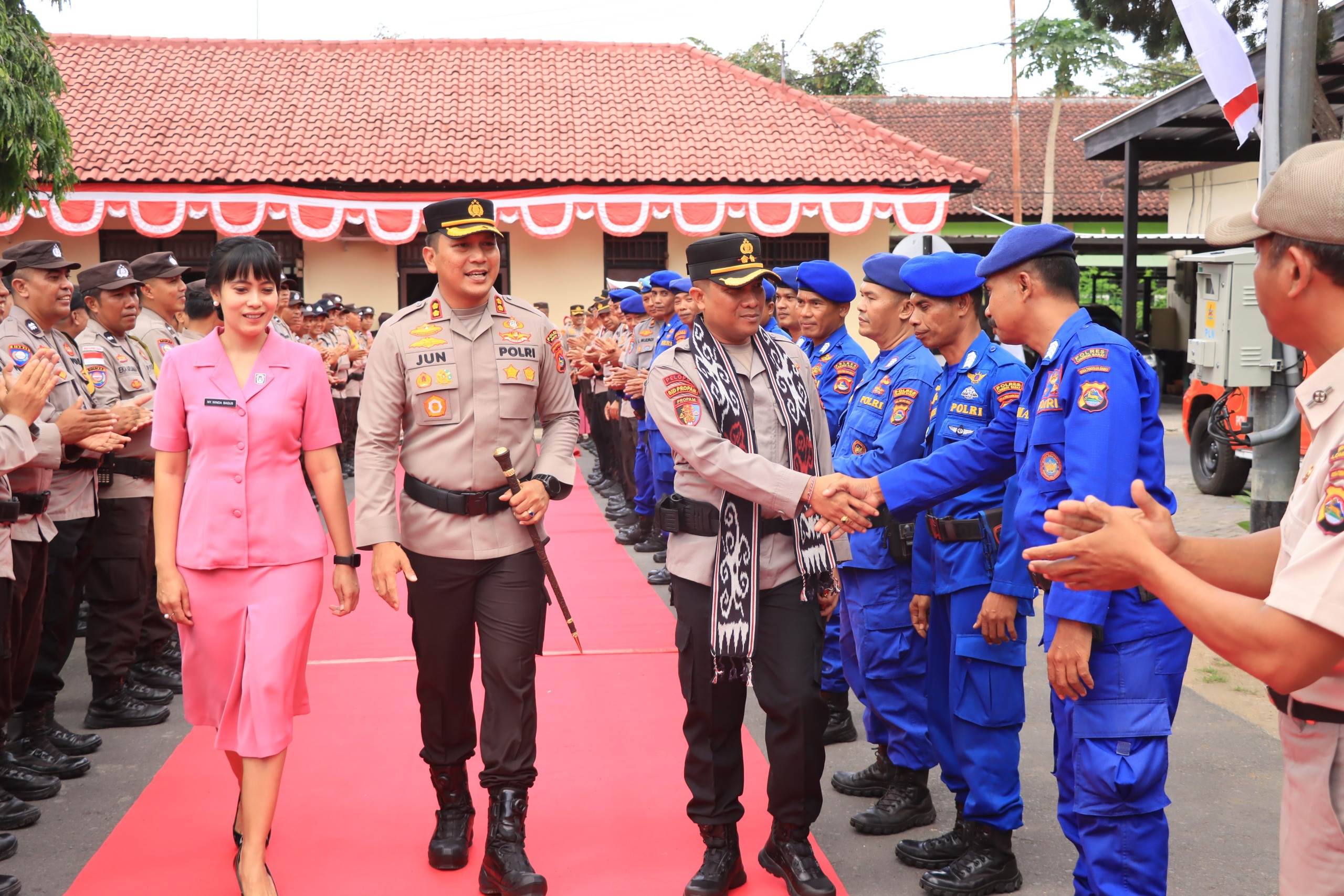 AKBP I Komang Sarjana Resmi Pimpin Polres Lombok Barat