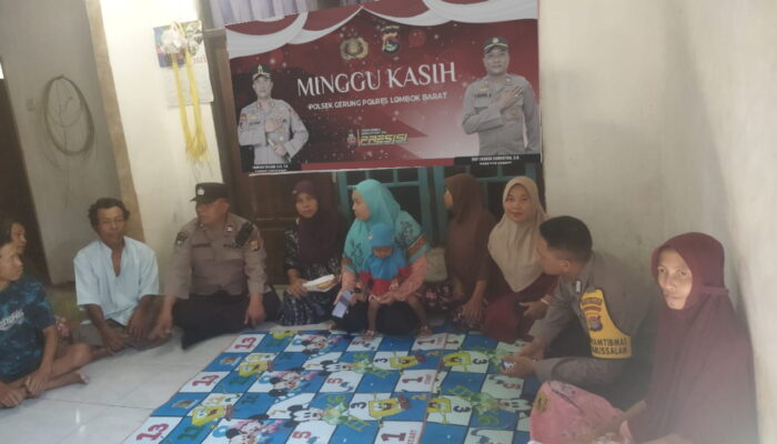 Minggu Kasih Polri di Dusun Bermi, Jalin Silaturahmi dan Amankan Pilkada