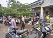 Patroli Rutin Polsek Kopang Sambangi Pasar Barabali.