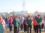 Kapolres Olga Bersama Sambut HUT KLU Ke 16 dan HUT RI ke 79