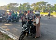 Polres Lombok Barat Gelar Operasi Patuh Rinjani, Sasar Pengendara Tanpa Helm dan Surat