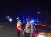 Antisipasi Begal & Balap Liar, Polsek Kediri Gelar Patroli Blue Light