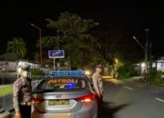Patroli Blue Light Polsek Kediri Berhasil Jaga Keamanan Montong Are