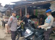 Patroli KRYD Polsek Lembar, Wujudkan Pasar Segenter Aman dan Kondusif