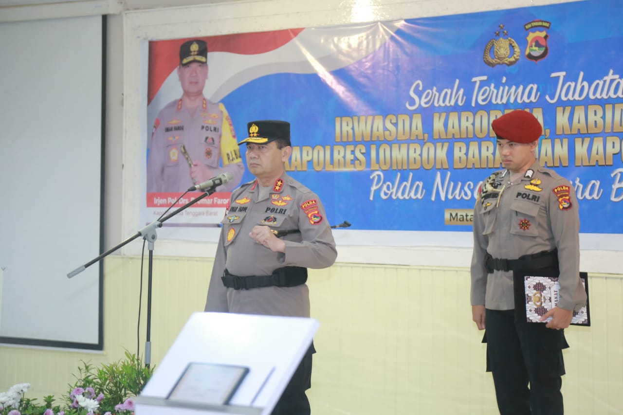 Pergantian Pejabat Polda NTB