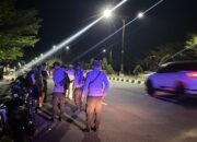 Antisipasi Kejahatan 3C, Polsek Gerung Giatkan Patroli Malam di Bypass Lombok Barat