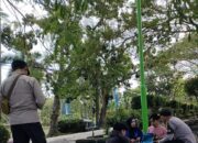 Keamanan Lombok Barat Terjaga, Polsek Gerung Gencar Patroli di Taman Kota & RSUD