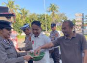 63 Minggu Berbagi Telur: Polsek Kediri Konsisten Perangi Stunting