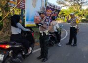 Operasi Patuh Rinjani 2024: 65 Pelanggar Lalu Lintas Ditilang di Lombok Barat