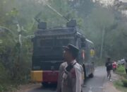 Polisi dan Warga Berjibaku Padamkan Karhutla di Lombok Barat