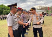 35 Personil Polres Bima Kota Naik Pangkat