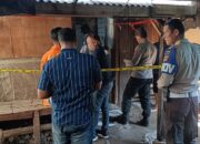Pria Meninggal Gantung Diri, Polsek Sumbawa Bersama Tim Identifikasi Lakukan Olah TKP