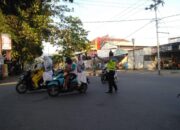 Sat Lantas Polres Bima Kota Gelar Operasi Pengaturan Rawan Pagi di Beberapa Titik Strategis