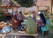 Bhabinkamtibmas Desa Mujahidin Bripka Muhammad Faisal, Sambang Desa Himbau Kamtibmas dan TPPO di Desa Binaannya