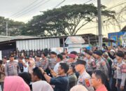 Polres Sumbawa Barat Amankan Rapat Pleno KPU Kabupaten Sumbawa Barat