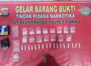 Pengedar Sabu Di Ringkus Tim Opsnal Polres Dompu, BB Shabu 24,9 gram bruto
