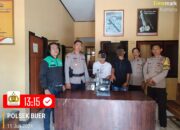 Nekat Curi Mesin Air, 2 Pria Diamankan Polsek Buer