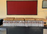 248 Botol Arak Bali Berhasil Disita dan Digagalkan Peredarannya oleh Tim Opsnal Polsek Rasbar Polres Bima Kota