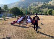 Personil Polres Sumbawa Barat ikuti Test Kesamaptaan Jasmani smester 1 tahun 2024