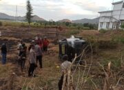 Lepas Kendali, Pikap Bermuatan Para Pemain Bola Asal Pajo Terguling, Dua Penumpang Tewas