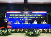 Tingkatkan Pelayanan Publik, DivPropam Polri Gelar Sertifikasi Kompetensi Bintara Akreditor