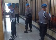 Pastikan Pelaksanaan Tugas Sesuai SOP, Tim Bid Propam Polda NTB Periksa Penjagaan Tahanan Polres Sumbawa Barat