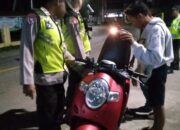 Antisipasi Sepeda Motor Hasil Curanmor, Polsek Seteluk Gelar KRYD Malam Hari
