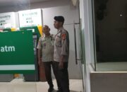 Patroli Rutin Polres Pantau Obyek Vital Pada Malam Hari Cegah Aksi Kriminalitas.