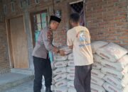 Polres Loteng Sumbang 30 Sak Semen Untuk Pembangunan Masjid Nurul Imam Di Kecamatan Pujut.