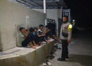 Patroli Rutin Polres Loteng Antisipasi Aksi Kenakalan Remaja Pada Malam Hari.