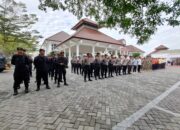 Polres Loteng Amankan Prosesi Pengambilan Sumpah Anggota DPRD Terpilih.