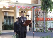 Polres Loteng Laksanakan Upacara HUT Ke-79 Proklamasi Kemerdekaan Indonesia.